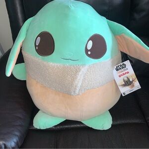 DISNEY Star Wars Cuutopia Grogu Plush Toy Squishmallow